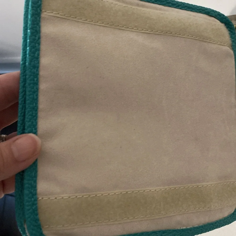 Kendra Scott Zip Away Travel Green Jewelry Case Organizer